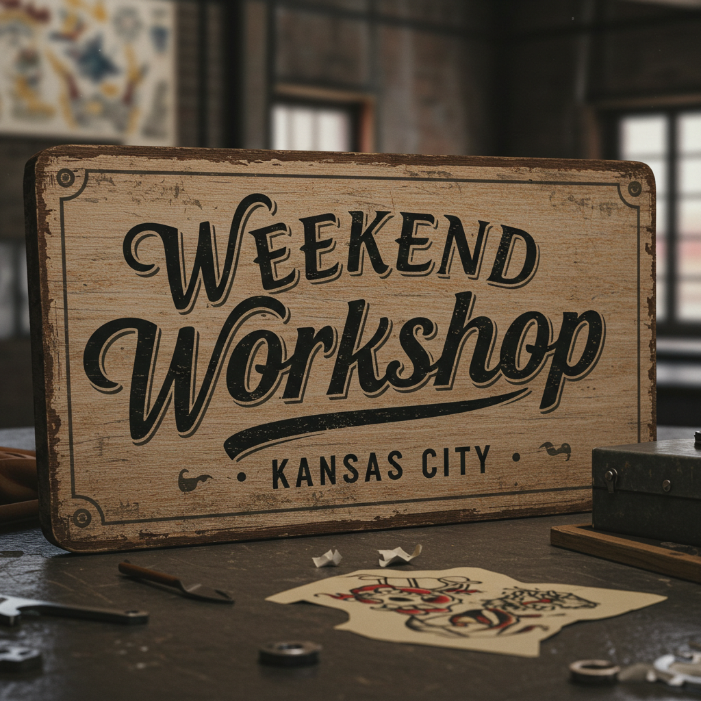 Weekend Workshop Tattoo Training w/ Nick Young - June 7th & 8th
